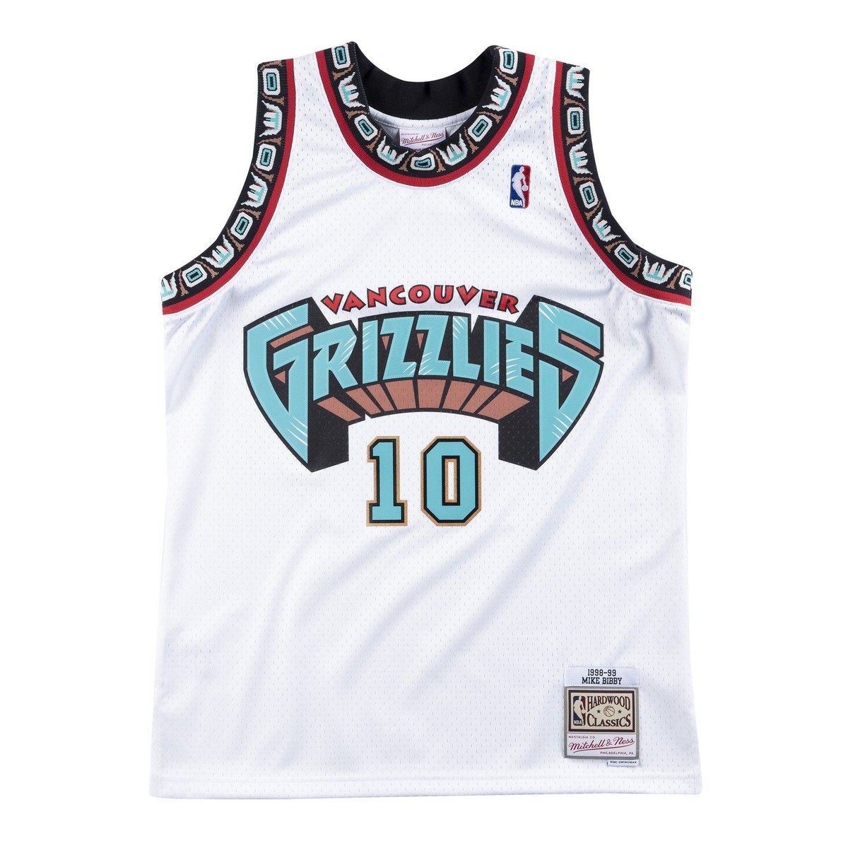 Mens Mitchell & Ness NBA Swingman Home Jersey 98 Grizzlies Mike
