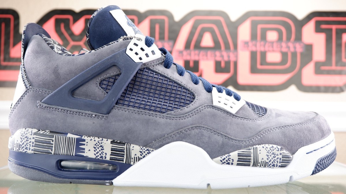 NEW Nike Air Jordan 4 Retro Georgetown College 2012 PE Promo