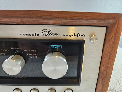 Marantz 1070 Stereo Console Amp w/ Factory Wood case. (WC-10) | eBay