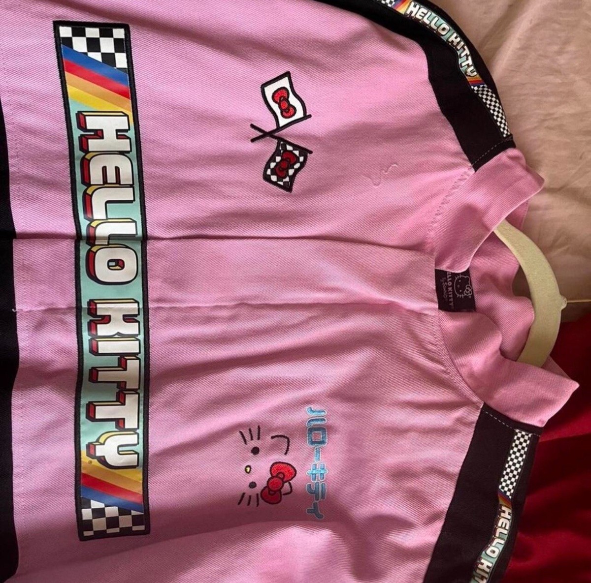 Hello Kitty Racing Jacket Size M Rare Lunchbox Exclusive