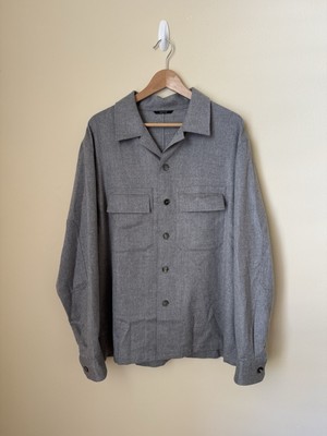 Ermenegildo Zegna Oasi Cashmere Alba Overshirt Button Up Shirt