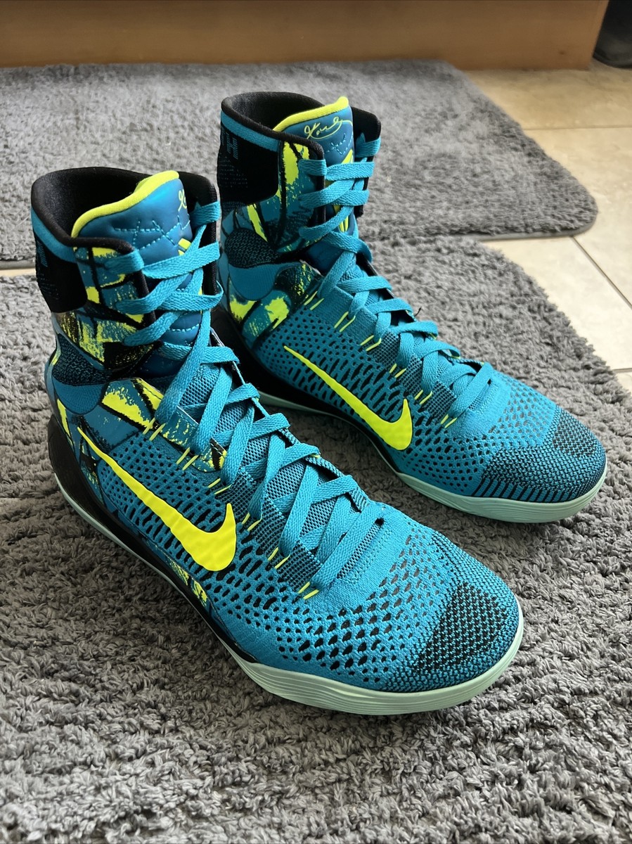 Nike Kobe IX 9 Elite High Top Perspective Blue Mens Size 10.5 | eBay