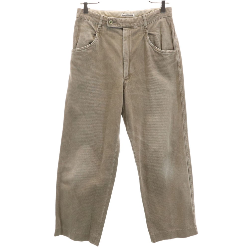 ISSEY MIYAKE 70s Made in Japan Vintage Corduroy pants L Beige