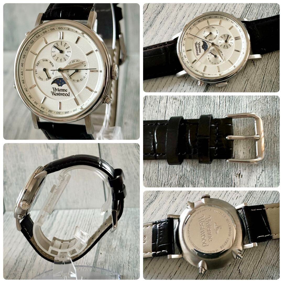 Vivienne Westwood Moonphase Watch Rare Used From Japan Check