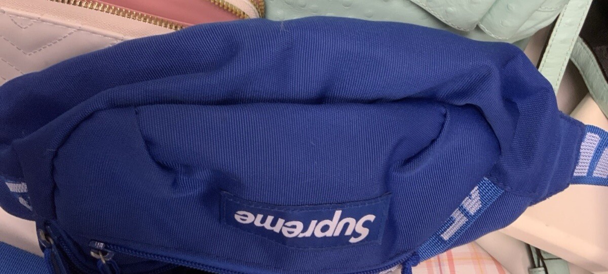 Supreme Waist Bag (SS18) Royal Blue | eBay