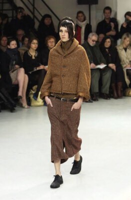 Junya Watanabe Comme des Garcons Hip hung Striped Pants Runway