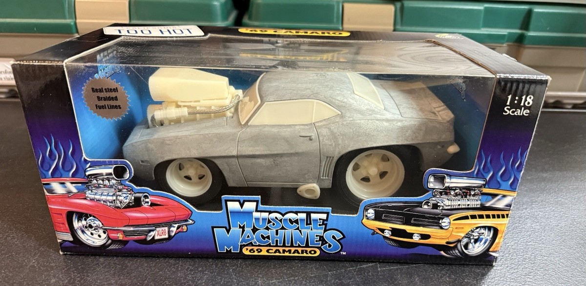 Muscle Machines 1/18 69 Camaro Raw Special Edition | eBay