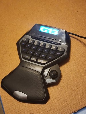 Logitech G13 Advanced USB Programmable Gameboard Gamepad 840