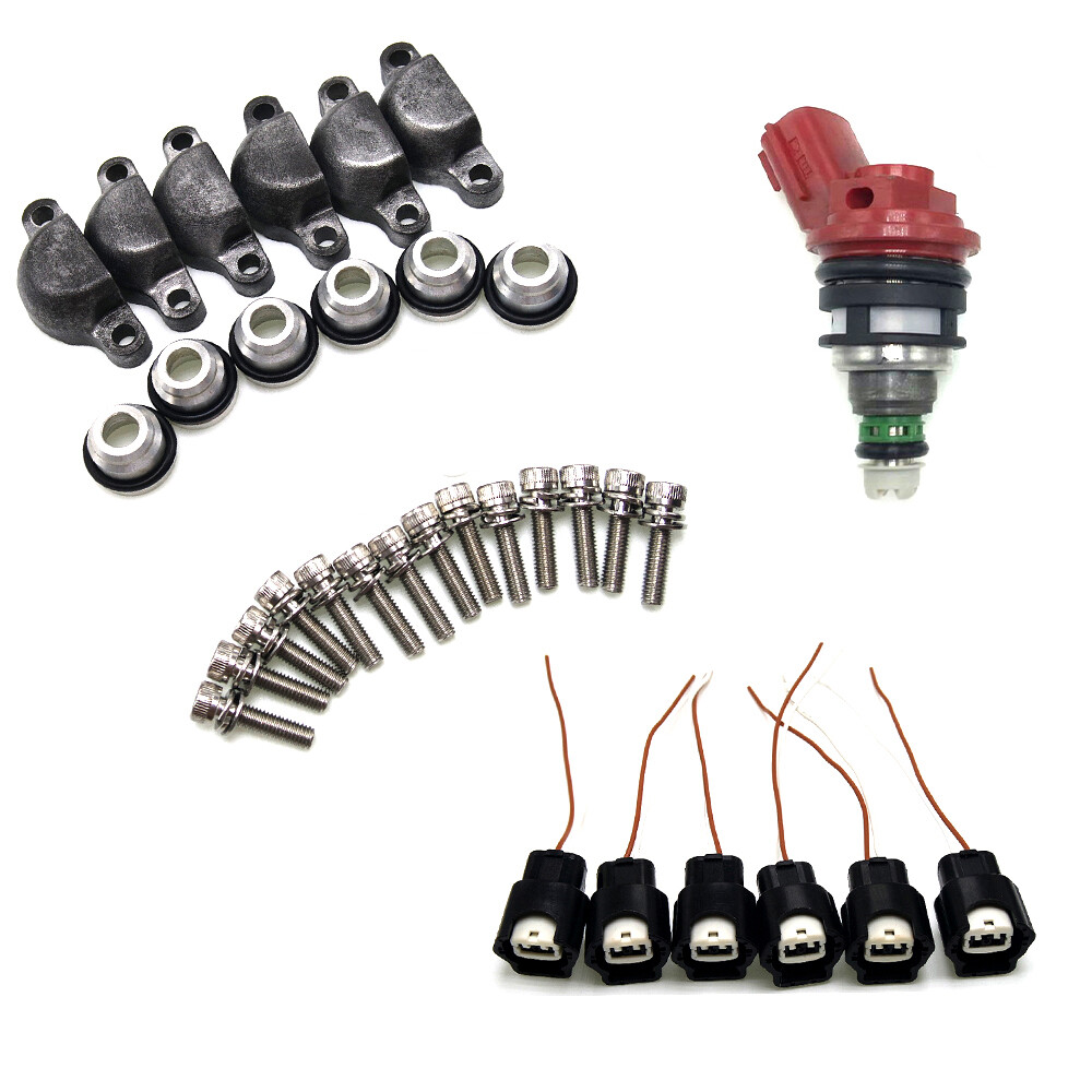 Fuel Injector adapter Kits 90-94 300ZX Phase 1 2 VG30DE VG30DETT