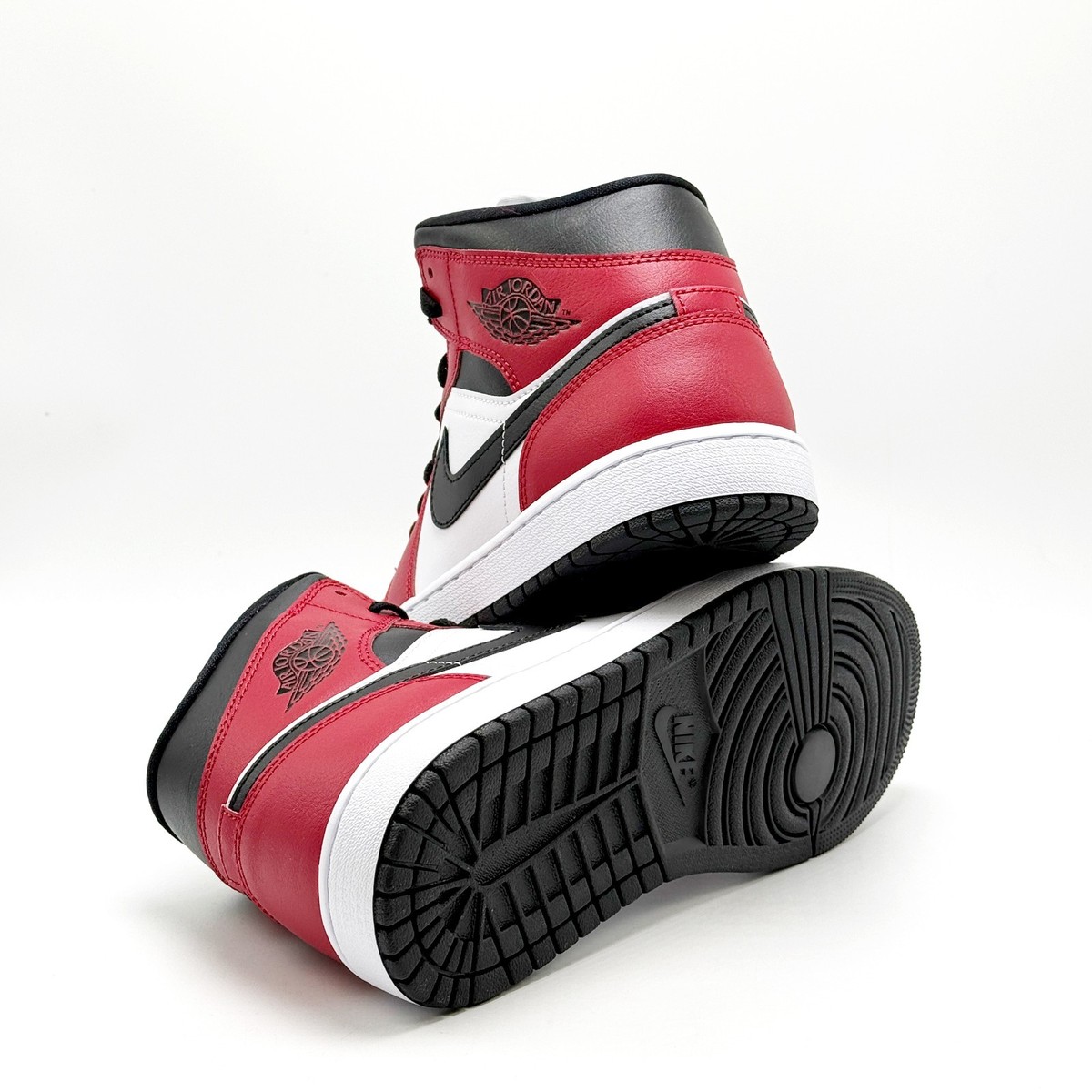 Size 9 - Jordan 1 Mid Chicago Black Toe 2020 for sale online | eBay