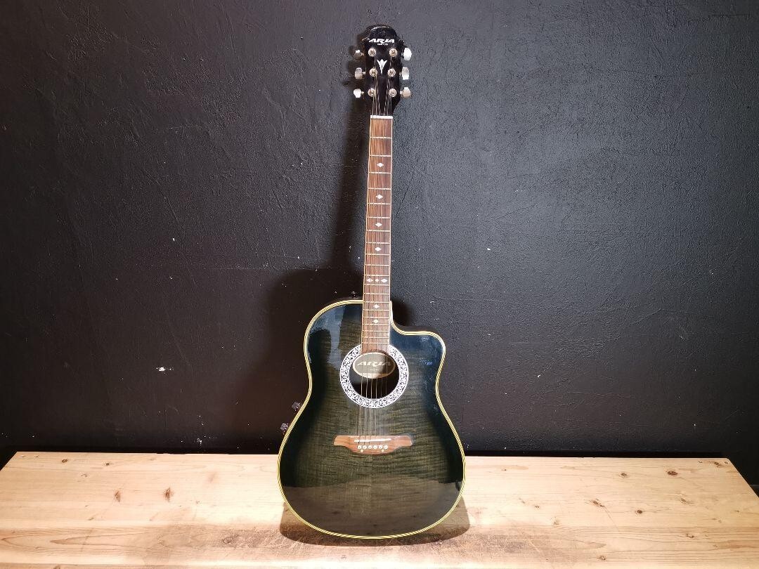 弾き語りなら！ARIA エレアコ AMB35BLS 音出良好 アコギもOK