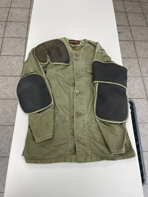 Vintage 50s 60s 10-X 10X Military Stencil Hunting Shooting Jacket