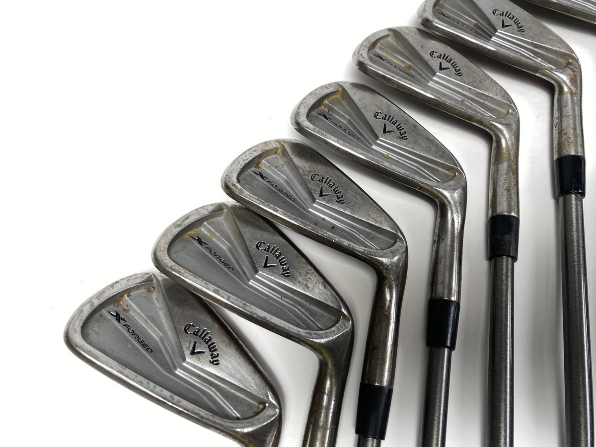 Callaway X Forged '24 Raw Japan Iron Set 4-PW AeroTech SteelFiber