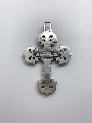 Authentic Chrome Hearts Large Cross Zipper Pull Sterling Silver | eBay