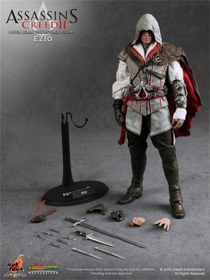 Hot Toys Assassin Ezio 1/6 Limited Ver. Collectible Action Figure