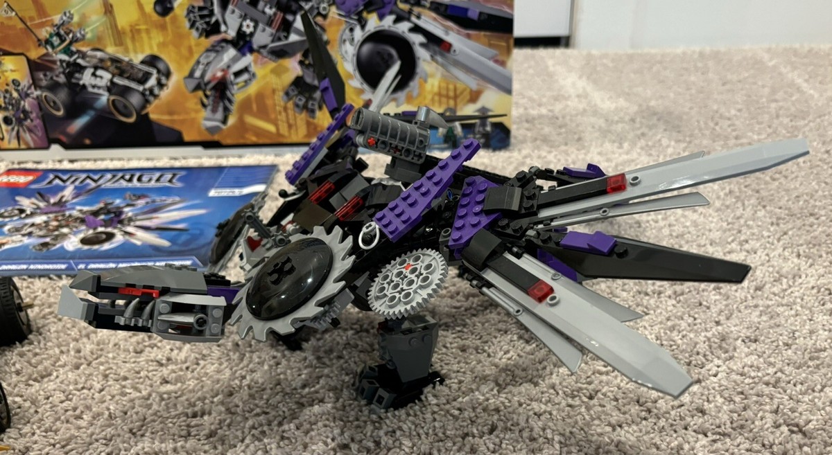 LEGO NINJAGO: 70725 MechDragon, 70723 Thunder Raider, 70727 X-1