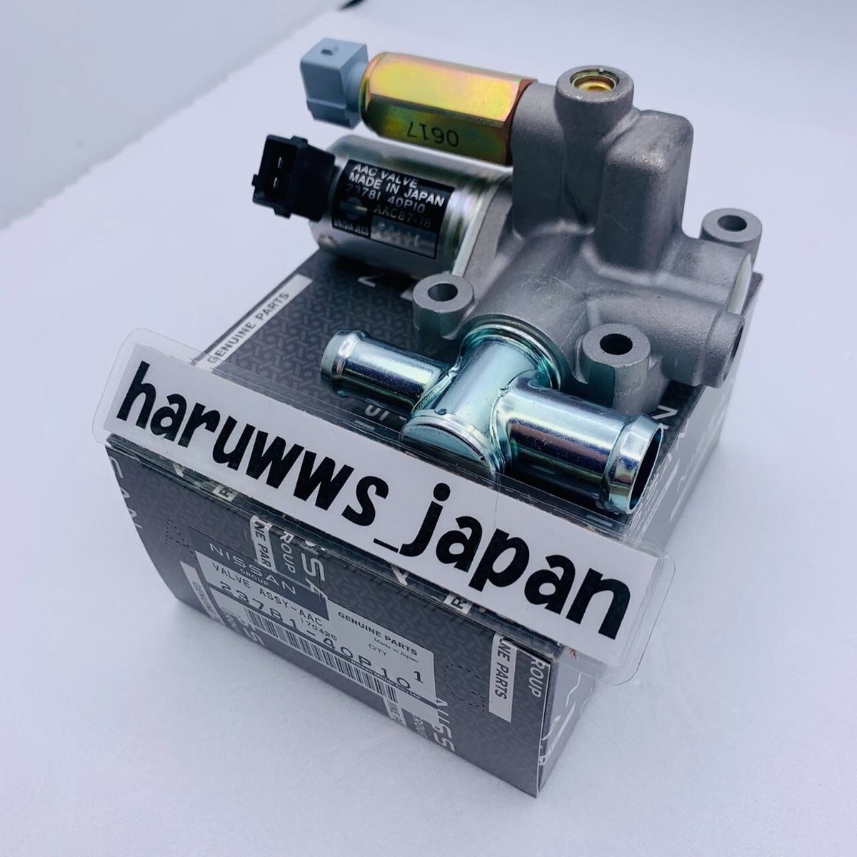 Nissan 300ZX Z32 AAC Valve IACV Assy | 23781-40P10 | Genuine OEM