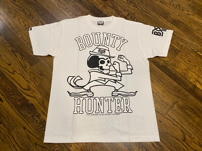 Bounty Hunter Japan skull fighting tee, Bounty x Hunter BxH