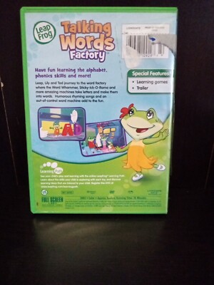 11 LeapFrog: Talking Words Factory - DVD 31398109297| eBay