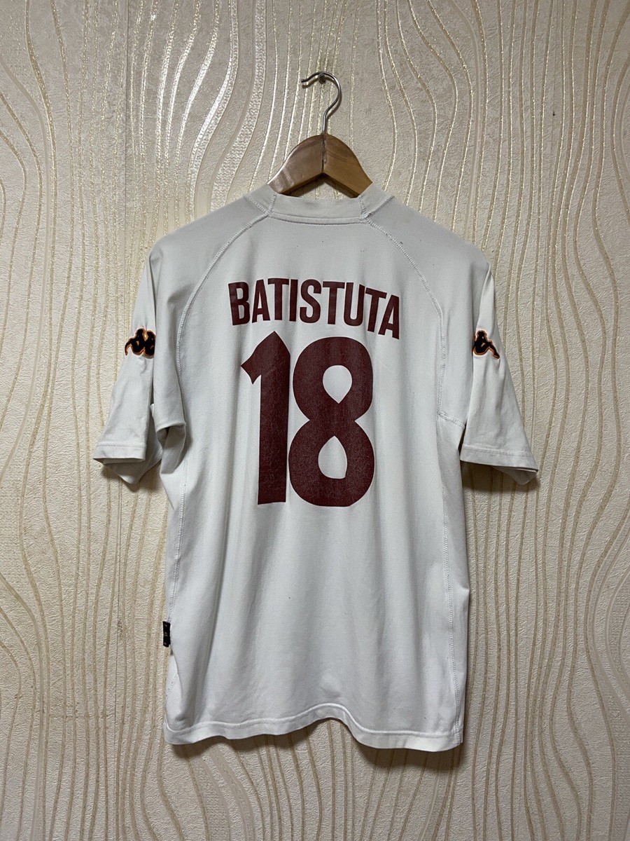ROMA 2000 2001 AWAY FOOTBAL SHIRT SOCCER JERSEY KAPPA #18