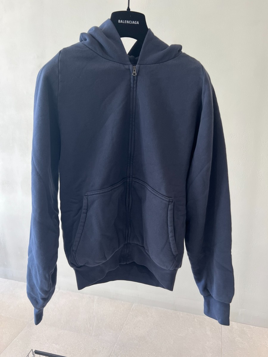 GAP x Yeezy YZY Zip-Up Hoodie Navy 537322-03 | eBay
