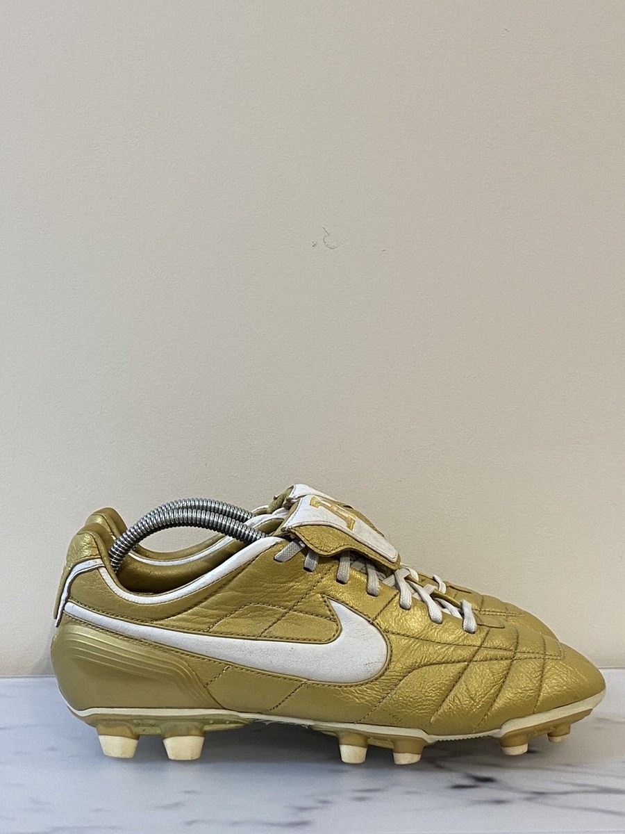 Nike Air Zoom Tiempo Legend R10 Ronaldinho Gold Football Soccer