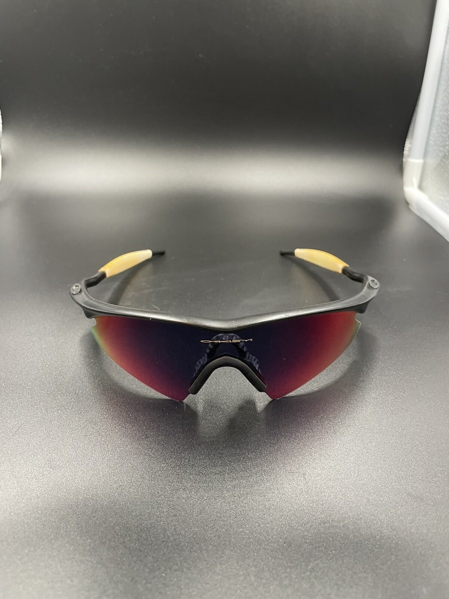 Oakley Pro M Frame Matte Black w/ Red Iridium Sweep Lenses | eBay