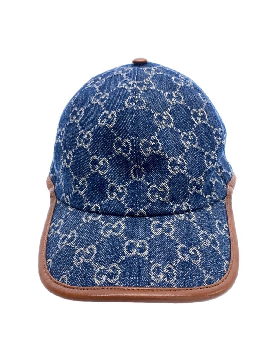 Gucci Cap GG DENIM Blue Cotton 1171949 Used | eBay