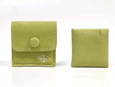 Van cleef & Arpels Necklace case Travel pouch VCA Jewelry Gift box