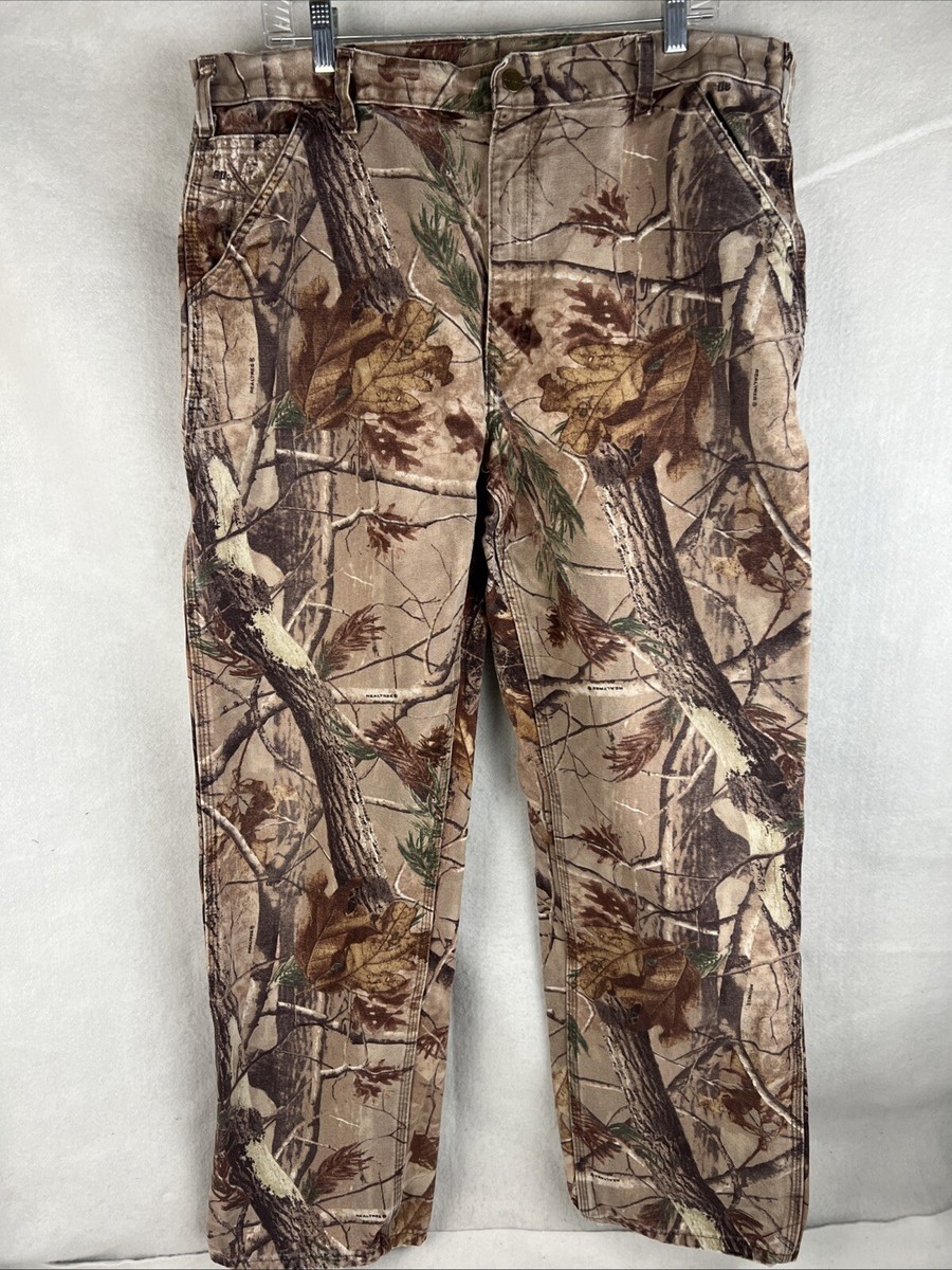 Carhartt Realtree Camo Carpenter Pants 36x33 Dungaree Fit Jeans