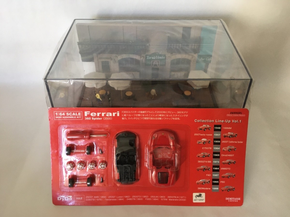 Ferrari 1/64 Kyosho x Dydo diorama collection case 360Spider