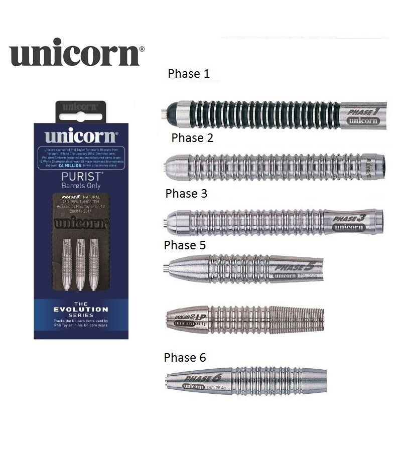 Unicorn, Phil Taylor Phase 6 ダーツ unicorn Phi Taylor phase6