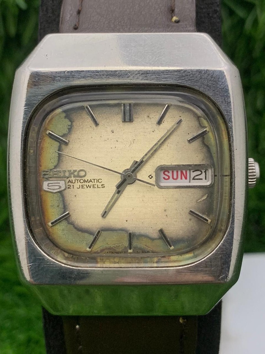 Seiko 5 automatic 6319-5041 21 jewels vintage watch japan | eBay