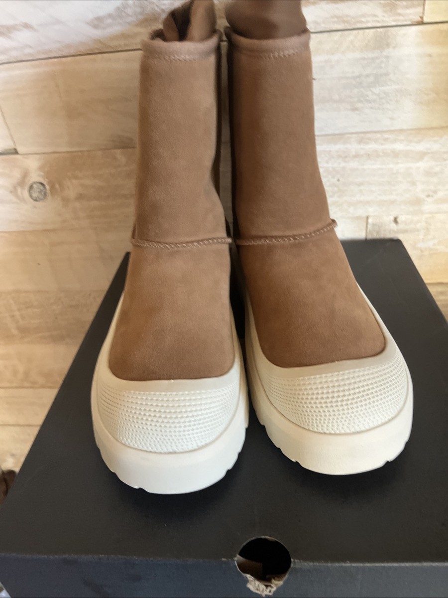 UGG CLASSIC SHORT WEATHER HYBRID ALL GENDER CHEST /WHITECAP US MEN