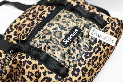 バッグ Supreme zip tote leopard 20AW Supreme FW20 Zip Tote Bag