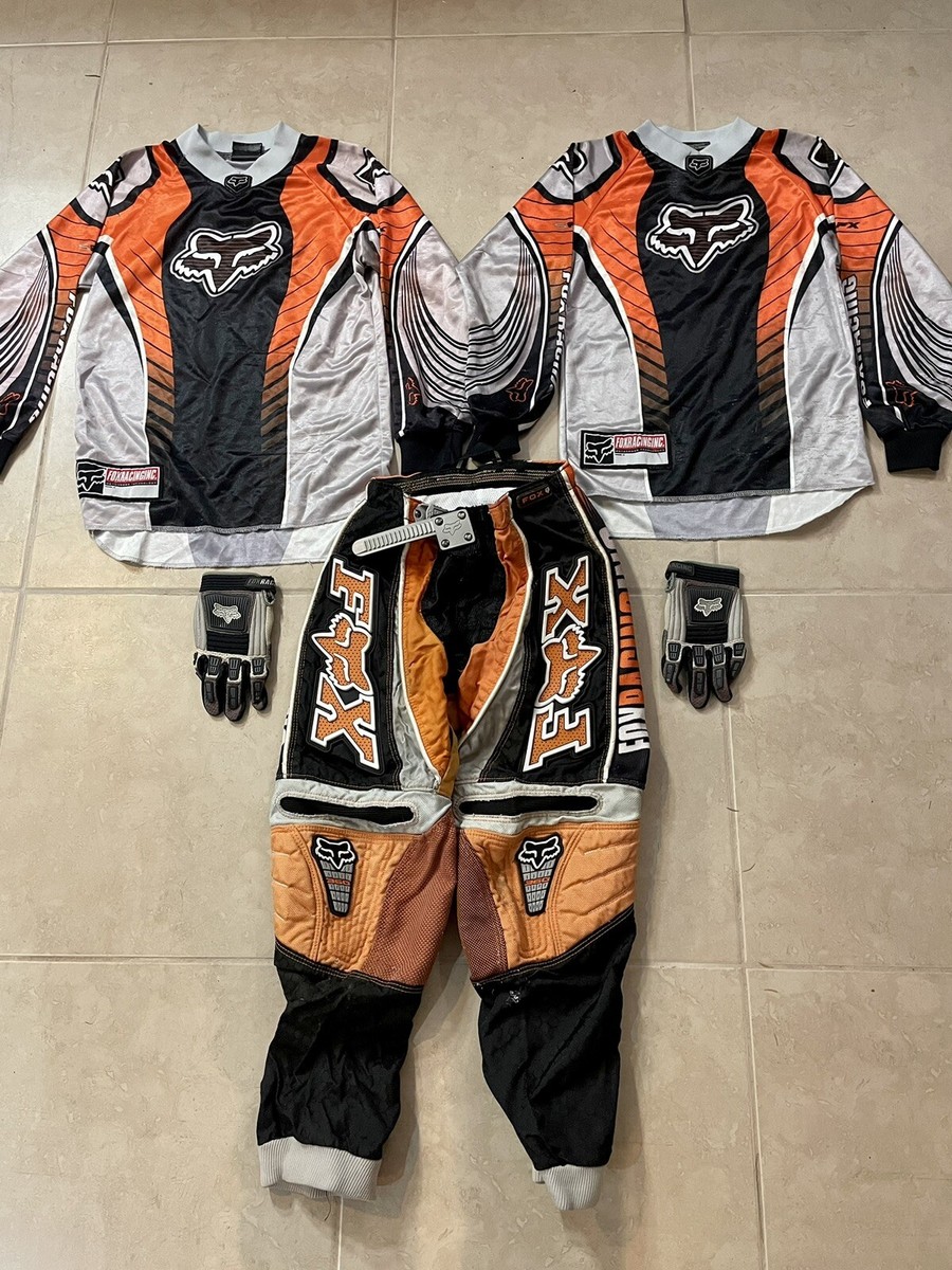 Fox Racing Retro 360 Ricky Carmichael iconic Motocross Kit Kids 26