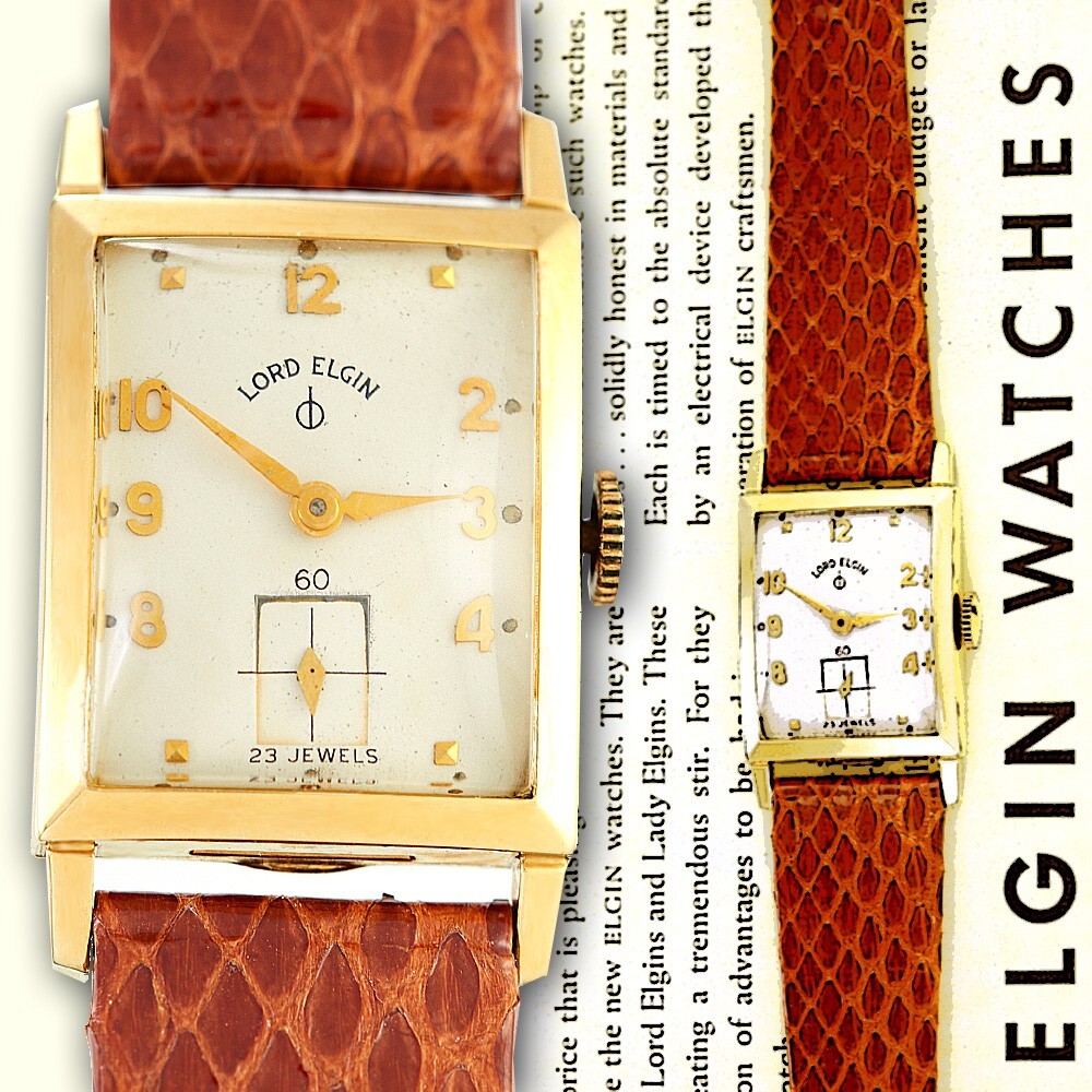 Lord Elgin Watch with Hack Feature | Solid 14K Gold | eBay
