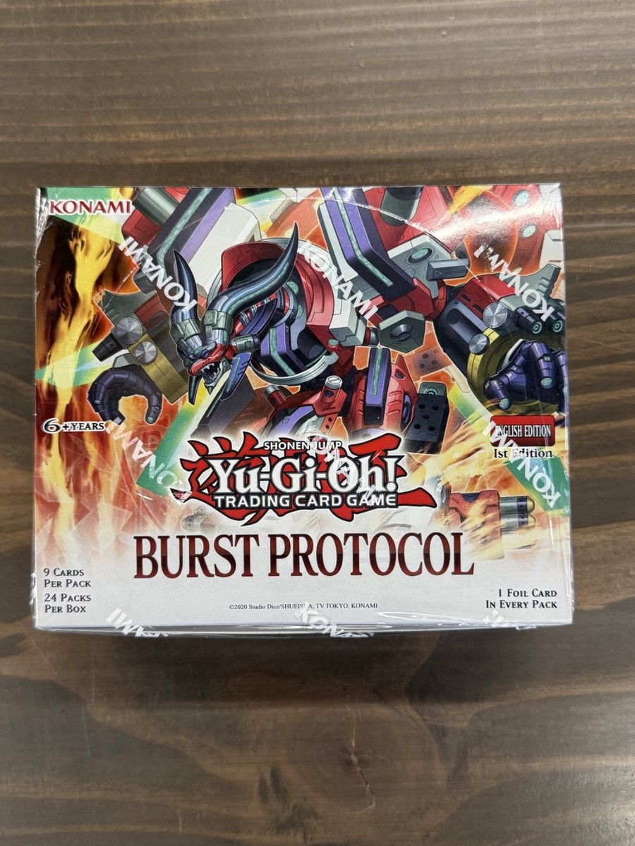 Yugioh Burst Protocol Booster Box 1st Edition Factory Sealed | eBay