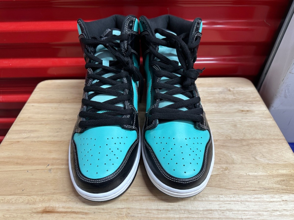 NEW Nike Dunk High Premium SB Tiffany Diamond Supply 653599-400