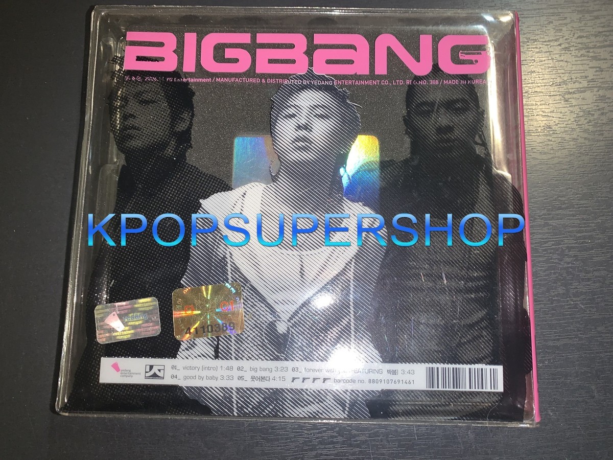 BIGBANG 3rd Single Album BIGBANG03 CD Plastic Case Good No Film