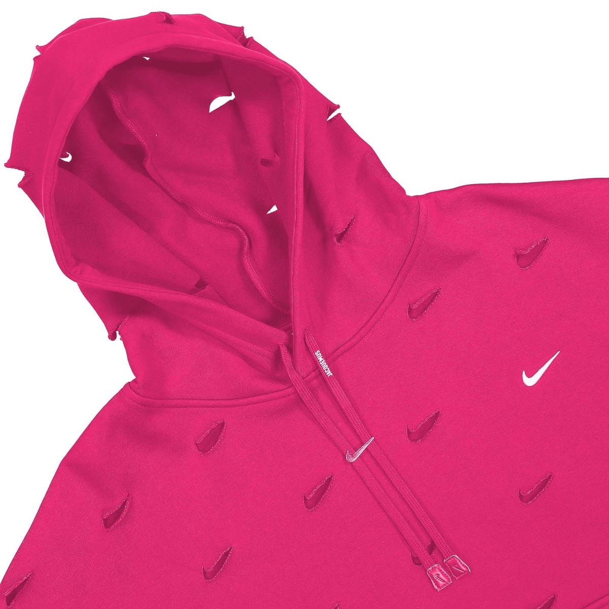 Jacquemus x Nike Le Swoosh PINK Sweatsuit Oversized Hoodie FJ3481