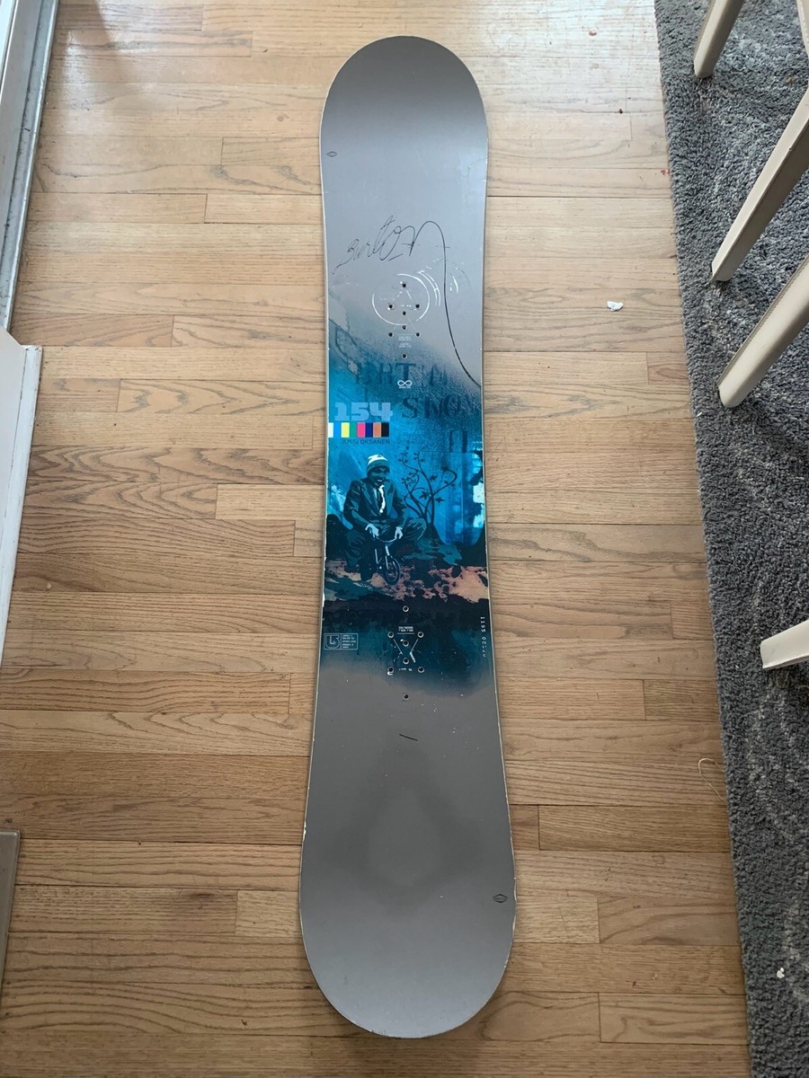 BURTON JUSSI OKSANEN SNOWBOARD 154CM SUPERFLY II | eBay