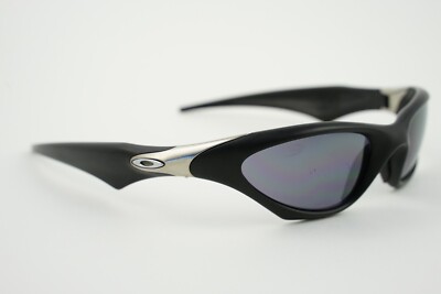 Oakley Scar Matte Black/Black Iridium Vintage Sunglasses | eBay
