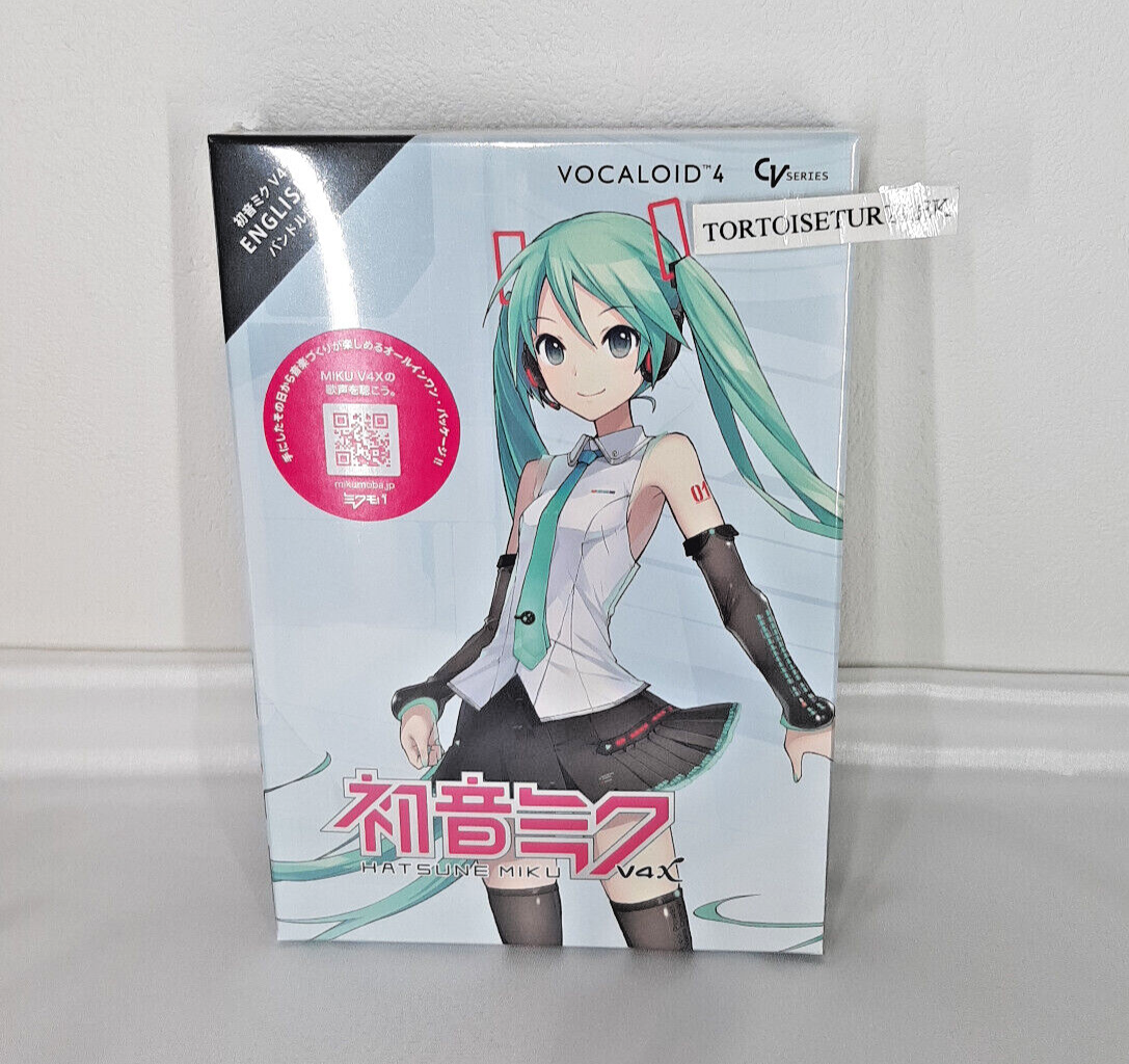 CRYPTON VOCALOID4 Hatsune Miku V4X English bundle DVD Software | eBay