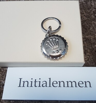 ROLEX Key Chain BaselWorld keychain dealer KEYRING ring CROWN used