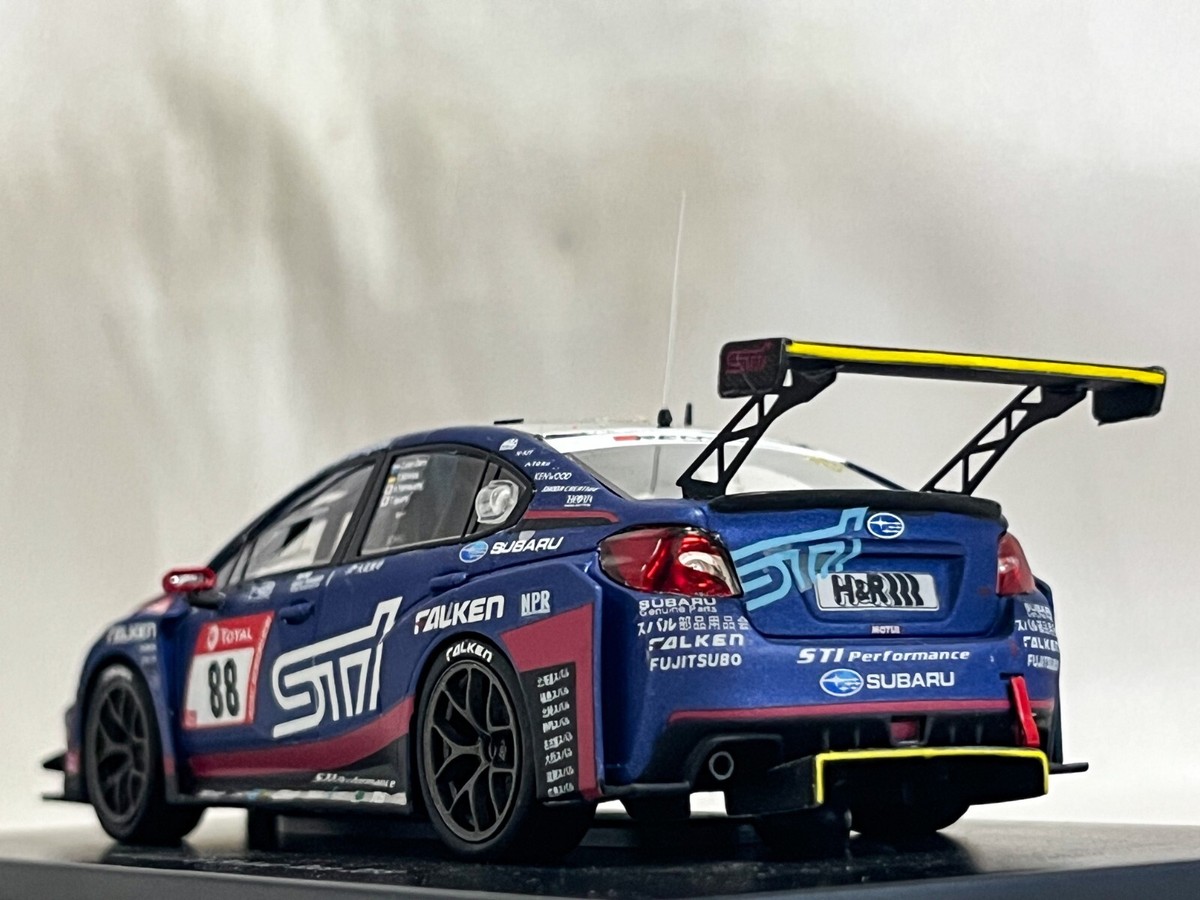 1/43 Subaru WRX STI #88 2019 Nürburgring 24h N24 EBBRO 45556 | eBay