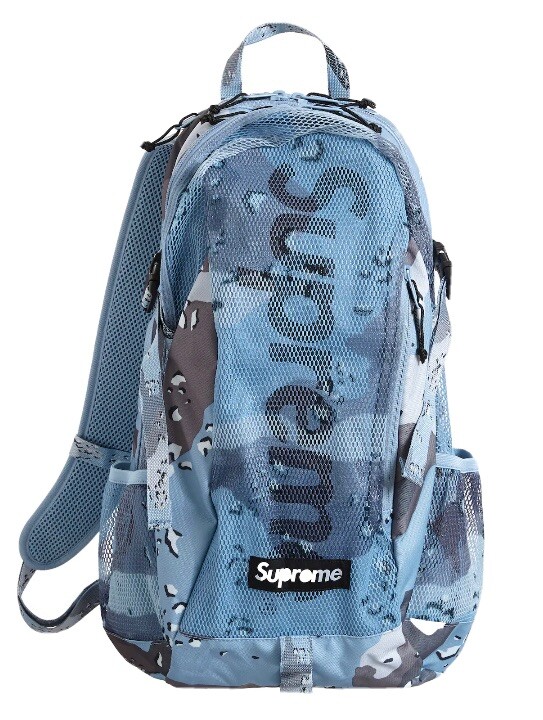 Authentic Brand New Supreme Cordura Blue Chocolate Chip Camo