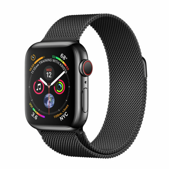 Apple Watch Series 4 44 mm Space Black Stainless Steel Case with