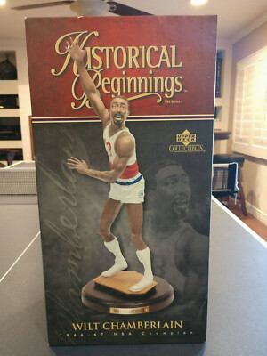 Upper Deck Wilt Chamberlain Figurine Historical Beginnings NBA