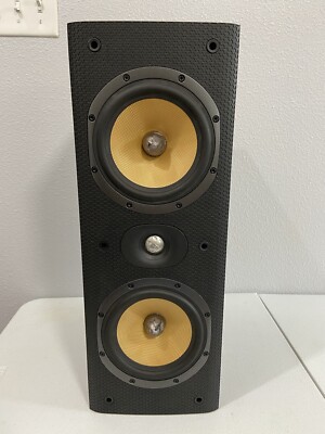 B&W LCR600 S3 Center Channel Speaker Black no grills | eBay